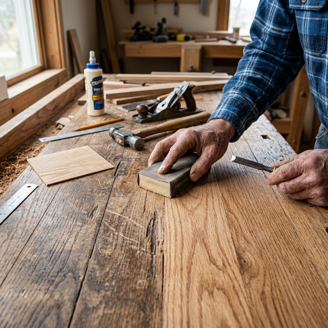 Hardwood Floor Restoration