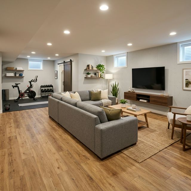 Transforming Your Lower Level: Why LVP is the Ultimate Flooring for Ottawa Basements
